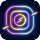 NEON GIF+TEXT Video Effects Zeichen