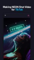 NEON GIF+TEXT Video Effects постер