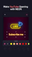 NEON GIF+TEXT Video Effects скриншот 1