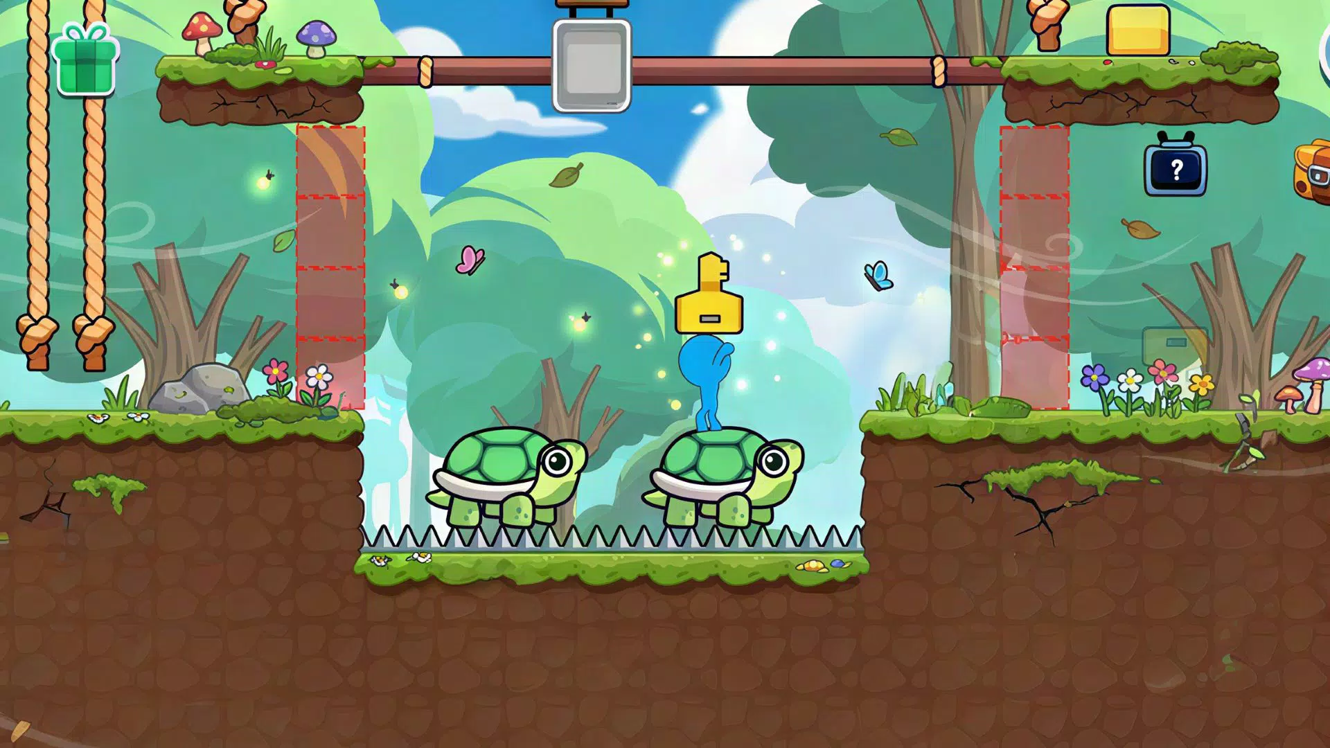 Stickman versus Banana Kong