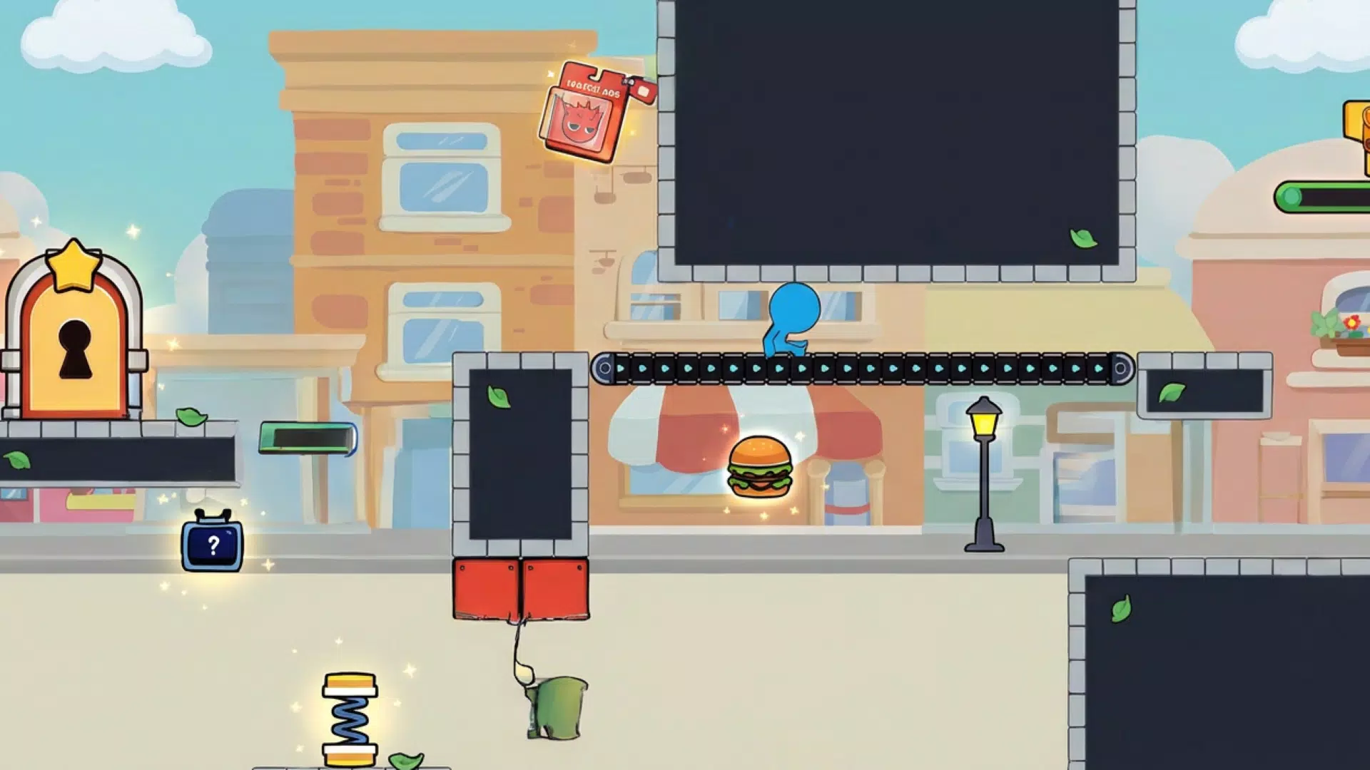 Stickman versus Banana Kong