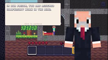 Noob Miner: Escape from prison تصوير الشاشة 1
