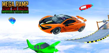 Mega Ramp Stunt Car Racing- Impossible Tracks Game