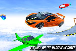 mega rampe stunt car racing- jeu pistes impossible capture d'écran 1