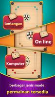 Papan carrom karambol syot layar 1