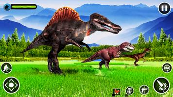 Dinosaurier-Jäger Plakat