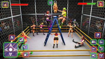 Girls Wrestling Fighting arena capture d'écran 1
