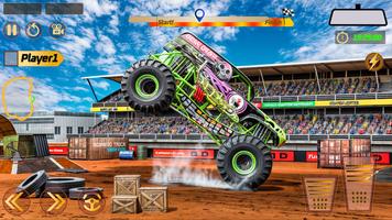 Monster Truck: Derby Games اسکرین شاٹ 1