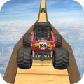 Monster Truck Stunts on Impossible Track