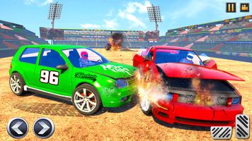 Car Derby Crash : Car Games Affiche