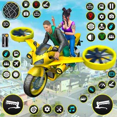 download Flying Bike Driving Simulator APK