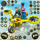 Flying Bike Driving Simulator ikona