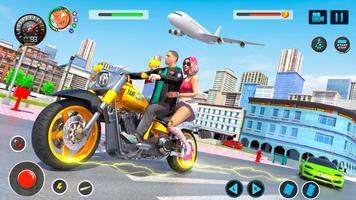 Flying Bike Driving Simulator imagem de tela 2