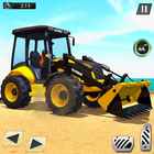 آیکون‌ Beach Excavator Driving Simulator 2019