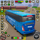 US City Coach Bus Driving Game-icoon