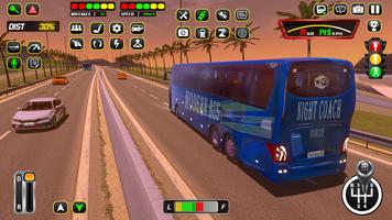 US City Coach Bus Driving Game-poster