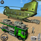 US Army Transporter: Truck Simulator Driving Game ikon