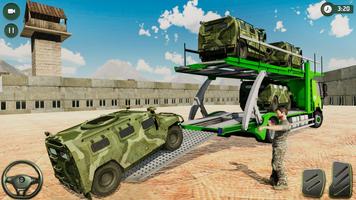 US Army Transporter: Truck Simulator Driving Game syot layar 2
