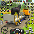 Farm Animal Transport Truck icône