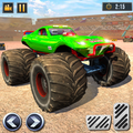 Real Monster Truck Demolition Derby Crash Stunts