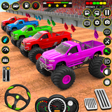 Monster Truck Stunt Car Games icône