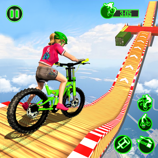 Mega Ramp BMX Bicycle Racing : Tricky Stunts 2020