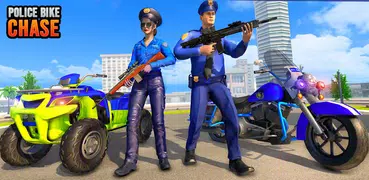 米国警察のバイク ゲーム