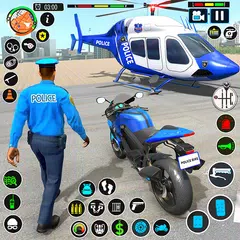 Скачать US Police Moto Bike Games APK