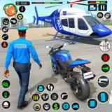 US Police Moto Bike Games