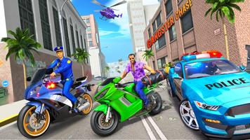 US Police Moto Bike Games اسکرین شاٹ 1
