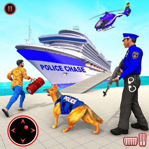 Cão Polícia EUA Crime de Navio