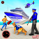 US Police Dog Ship Crime Game APK