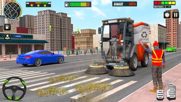 Trash Dumper Truck Games 3D screenshot 3