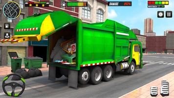 Trash Dumper Truck Games 3D screenshot 2