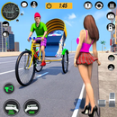 Bicycle Rickshaw Driving Games APK
