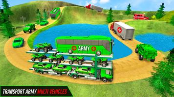 Army Ambulance Transport Truck imagem de tela 1