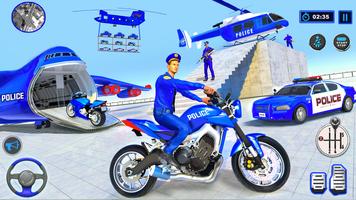 Police Vehicle Transport Games imagem de tela 2