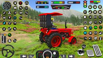 Big Tractor Farming Games اسکرین شاٹ 3