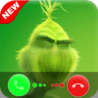 Talk To Grinchs : Grinch Fake Video Call simulator icône