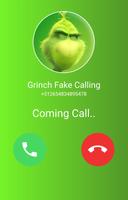 Talk To Grinchs : Grinch Fake Video Call simulator-poster