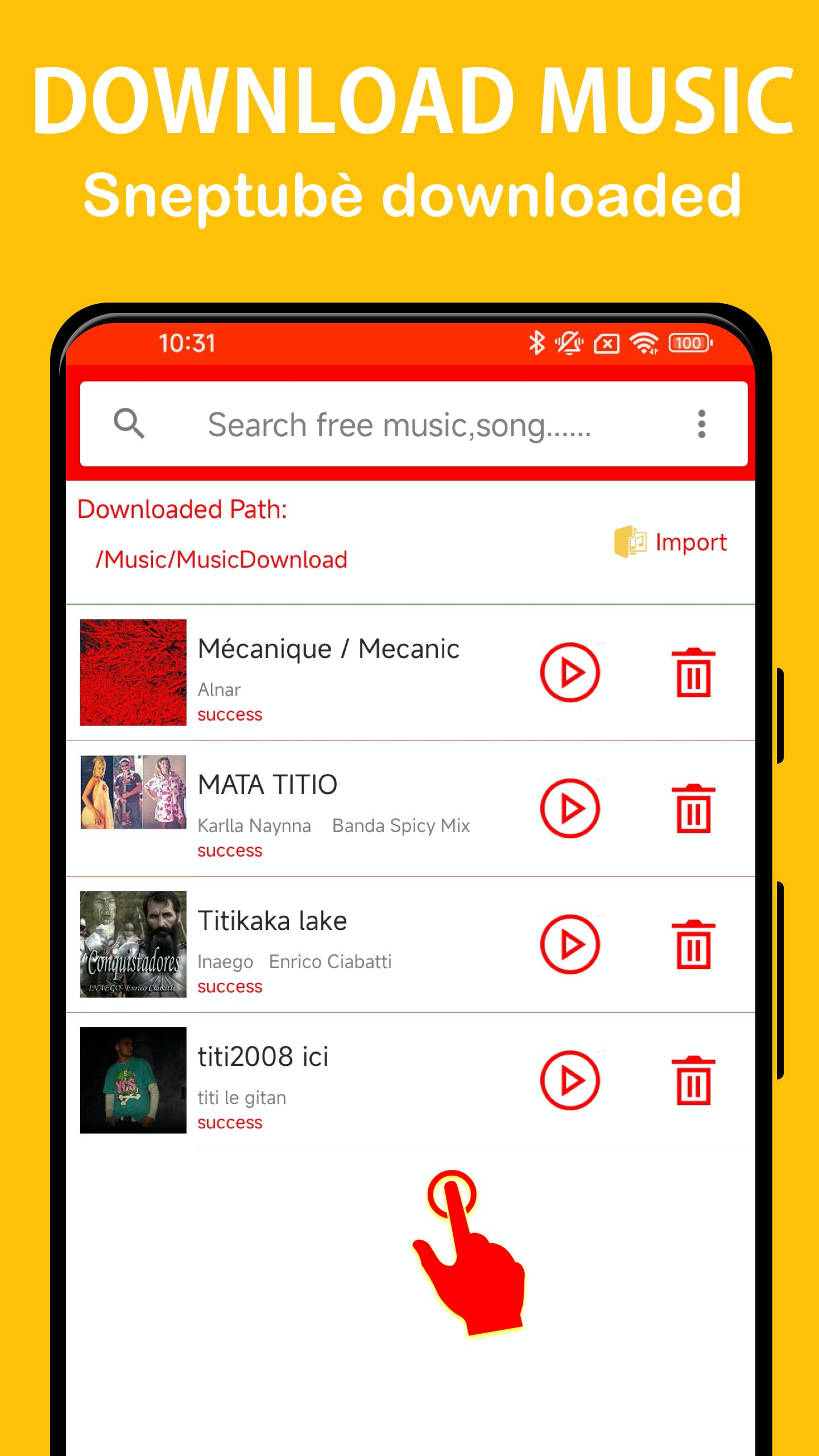Descarga de APK de Descargar musica mp3 música para Android