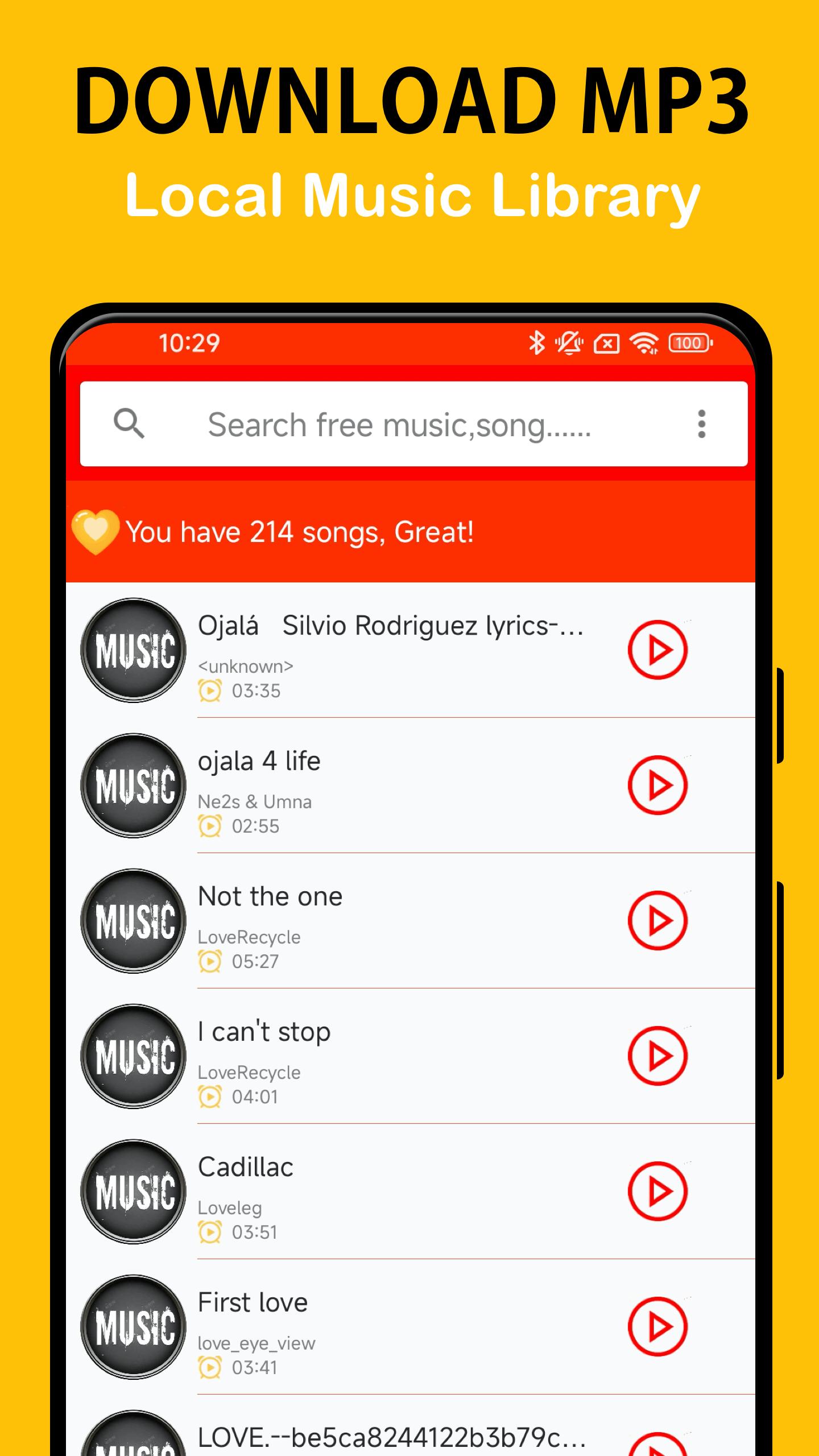 Télécharger Musique Mp3 APK pour Android Télécharger