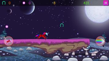 Ladybug Unicorn Jumping - game 2019 imagem de tela 2