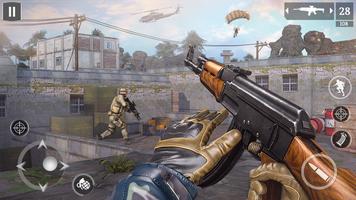 Kommando-Shooter-Spiel Plakat