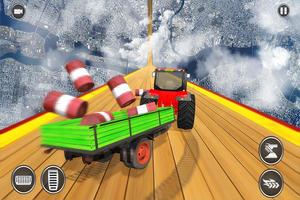 Tractor Game Stunt Racing تصوير الشاشة 2