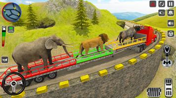 Wild Animal Truck Transporter تصوير الشاشة 1