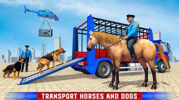Pferdespiele & Hundespiel Plakat