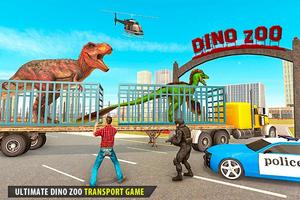 Wild Dino Truck Transport Game imagem de tela 2