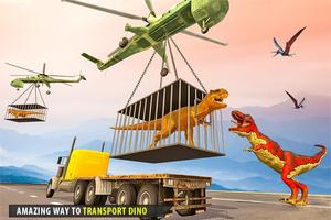 Wild Dino Truck Transport Game imagem de tela 3