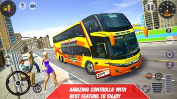 Bus Games Bus Coach Simulator captura de pantalla 1